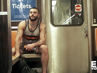 Rikk snatches a hot guy in the subway