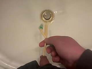 Draining Myself in the Sink