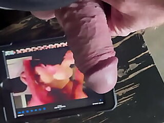 Tribute to my Asian Wife - Dripping Precum on my wife&rsquo;s Tits while I wait on her to get home Fleshlightman1000