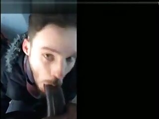 Black cock, cum face