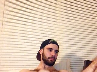 Hairy guy dildo in ass jerk cum taste Anthoni Hardie