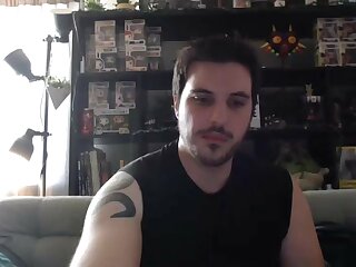 No cum, but that hairy bushy small cock and nice ass