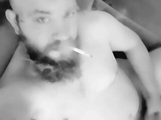 Smoking wanking