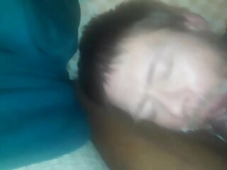 Buddy gave me a big facial