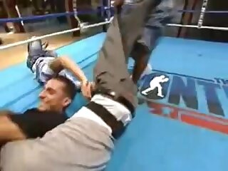 Stud is stripped to his underwear by team mates