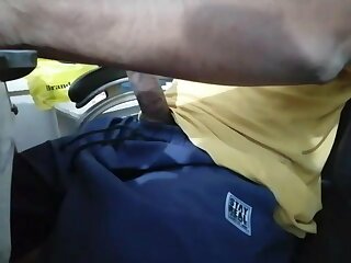 Paki guy from mult*n showing off his raging boner