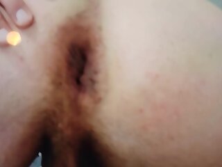 Masterbigcock bends over and shows his hole