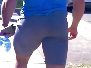 Muscular man Bubblebutt
