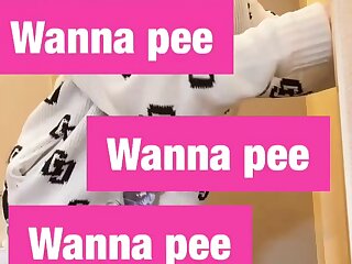 Girl needs to hold your pee