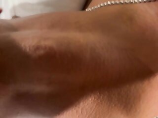 Sexy Adams apple massage