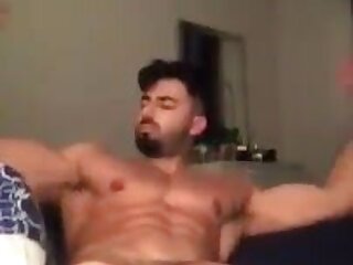 Gorgeous hunk god morning tease