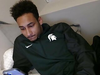 He shows off his ass doggy and spreads his hairy musky hole