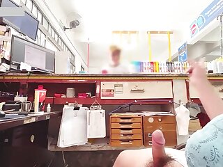 The Naked Tradesman & his Regular Costumer