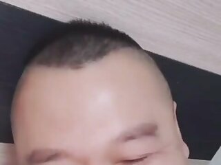 Asian daddy , hotel . asian gay