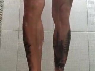 Hot Men Jerking Shower