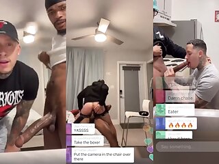 friends with big dicks fucking in live for money