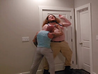 Sexy little daddy and a giant fag