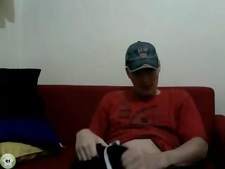 Big cock, jerk off, cum brazilian