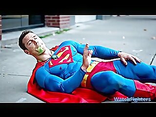 Short trailer of AI Video - Superman's defeat from Lex and kryptonite