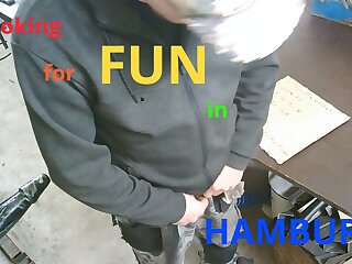 Faggot gets horny by thinking of cocks