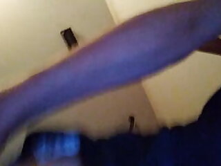 Big black dildo deep fuckin