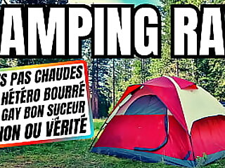Fais bisous a mes couilles poto c'est le camping ici ! action ou vérité ? suce moi la bite poto !