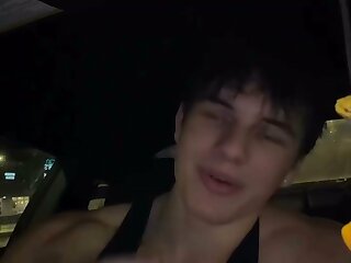 Watch a hot gym bro workout at the gym.