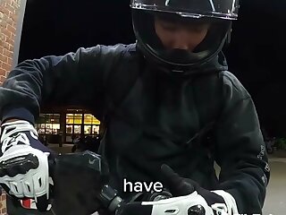 Watch these biker bro's have fun with each other. Tiktok @thoughtsaretaken