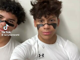 Watch these cute Football twinks in the lockerroom. Tiktok @larrybarrera12