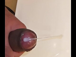 Masturbating in bathroom
