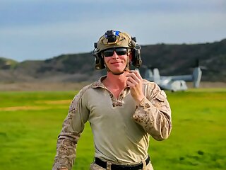 Watch these military dudes in uniform in action.