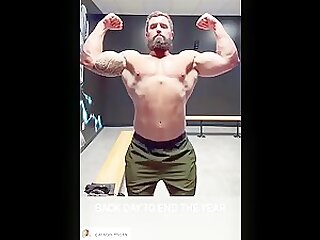 Bodybuilder Flexing - Carson