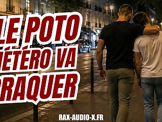 C'est maintenant ou jamais ! Profite d'une soirée arrosée pour essayer de te taper ton pote hétéro / RAX-AUIDIO-X