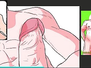 Muscular Male Torso Holding Huge Erect Cock - No Face Visible Big Thick Dick Close Up