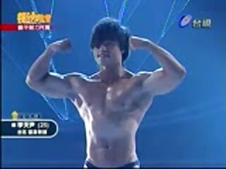 Asian bodybuilder