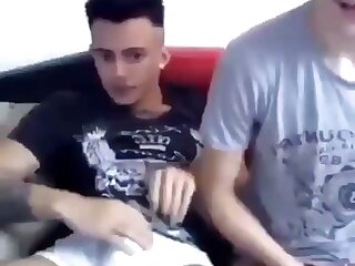 Turkish shy bro sucks his bros dick