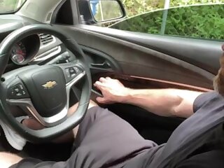 Car Jerk Off