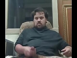 Look at how I&rsquo;m masturbating my beautiful Russian cock&excl;