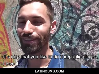 Straight Latino Stud With Braces Fucked For Cash POV