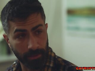 Adam Ramzi pounding Jayden Marcos tight asshole in every positions