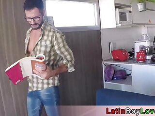 Cute submits his stepdads dirty commands