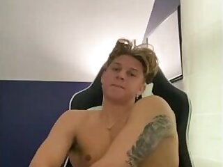 Daddy connor jerk off and cum