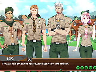 Game: Friends Camp, episode 57 - Morning ceremony (russian voiceover)