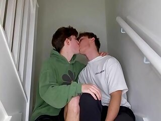Twinks Sex On The Stairs Cum BOYS PORN