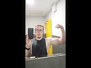 Massive teen Biceps